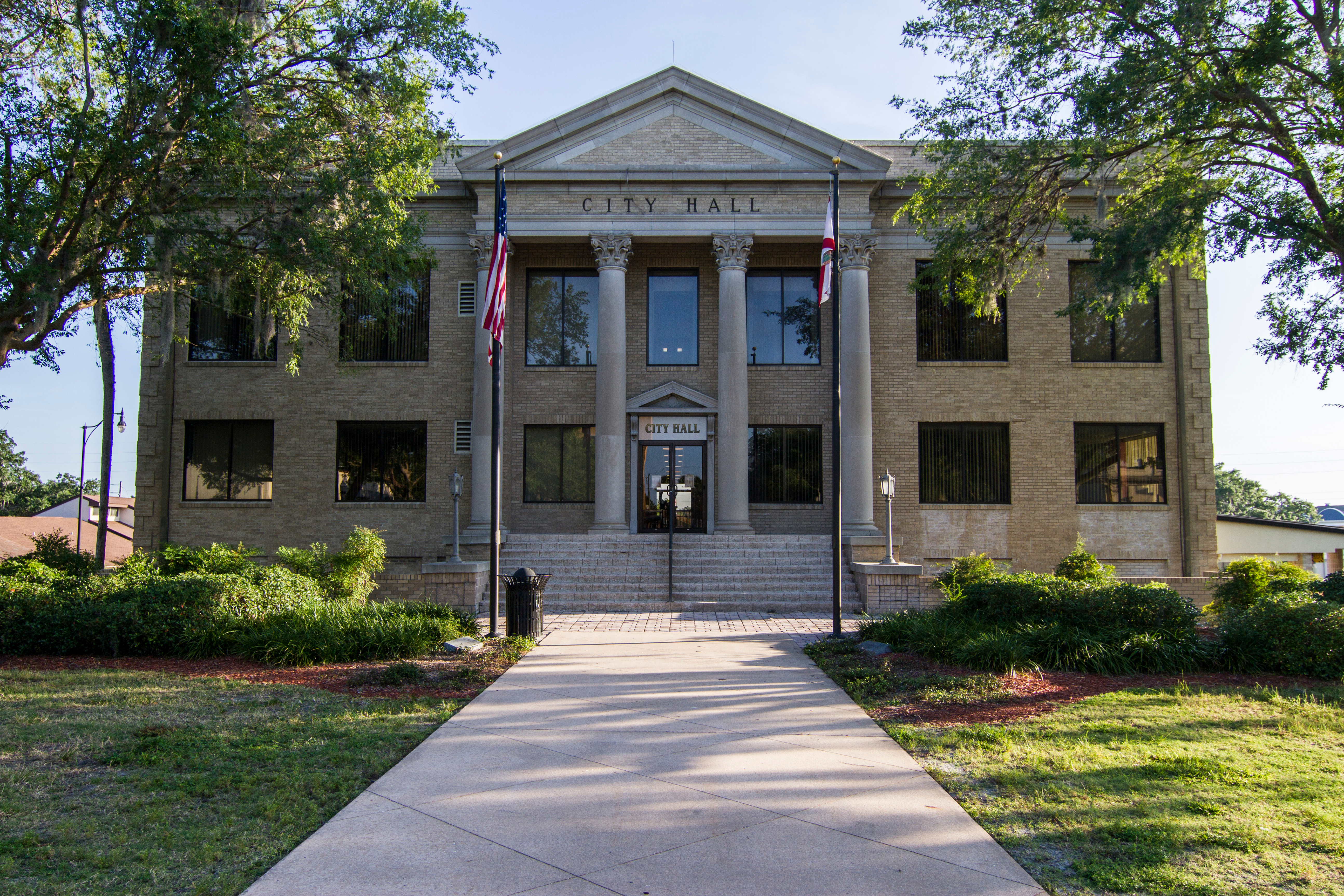 Historic Leesburg Florida City Hall