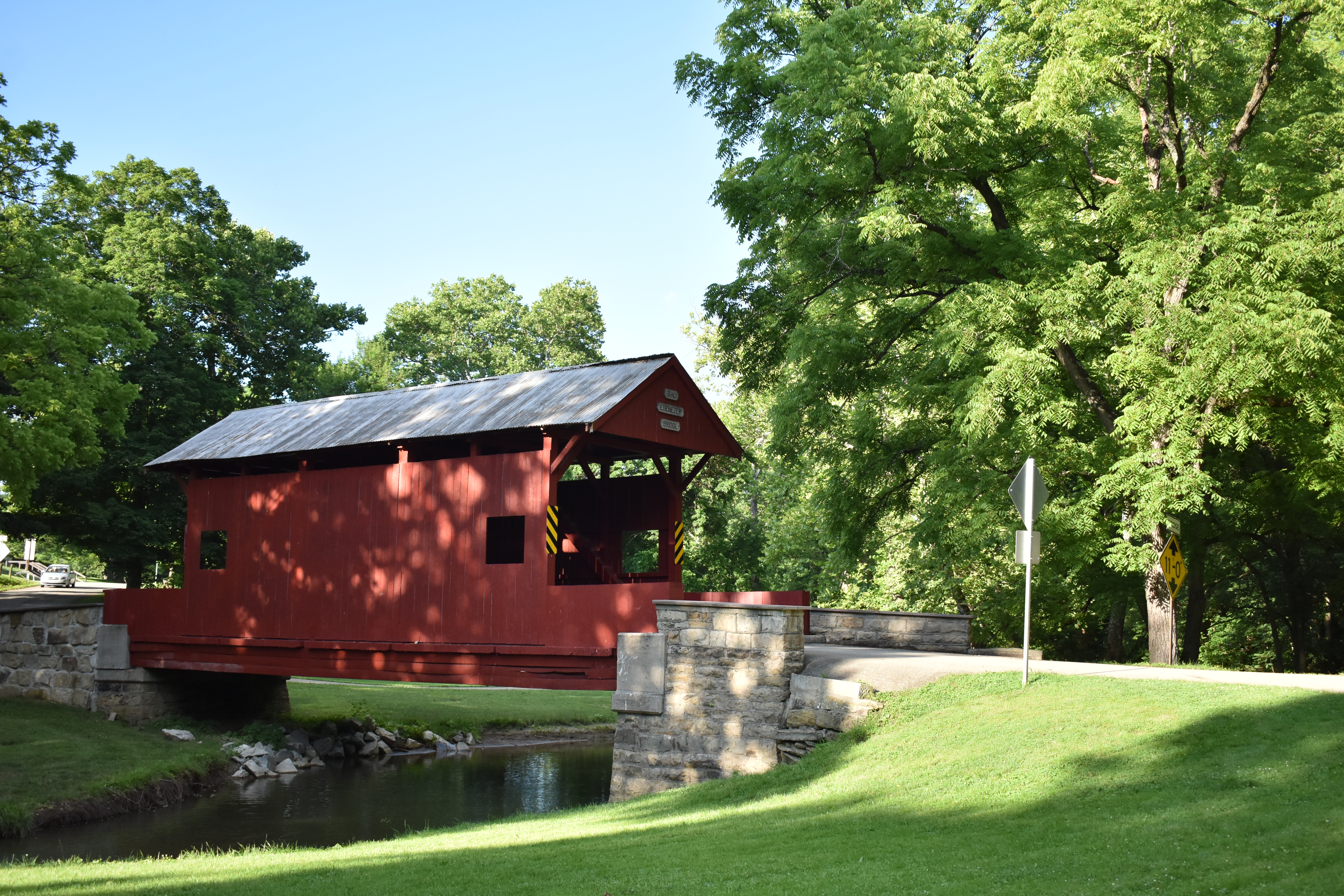 Covered bridge in Canonsburg, Pennsylvania