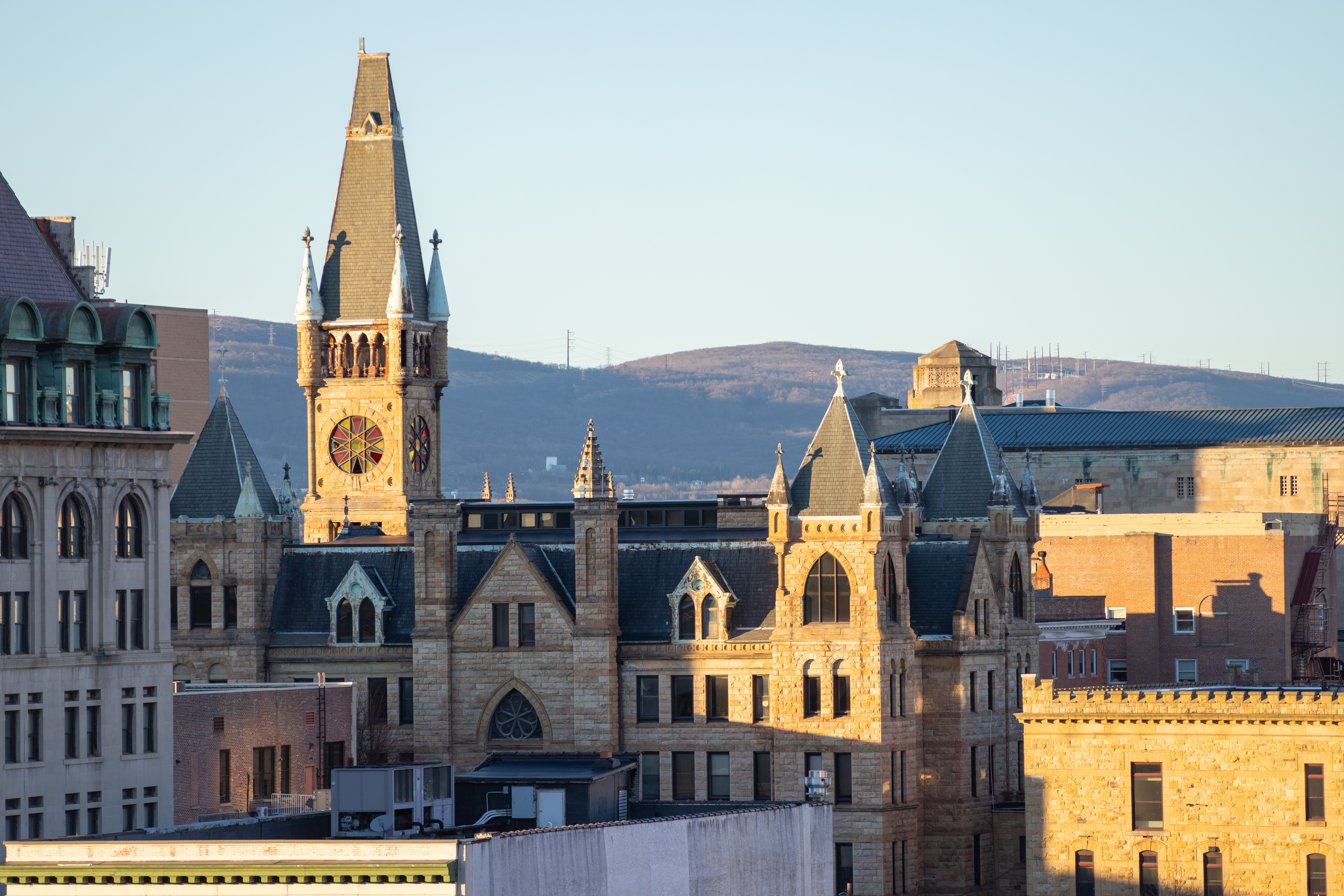 Scranton Municipal Building near Courthouse Square in Scranton Pennsylvania