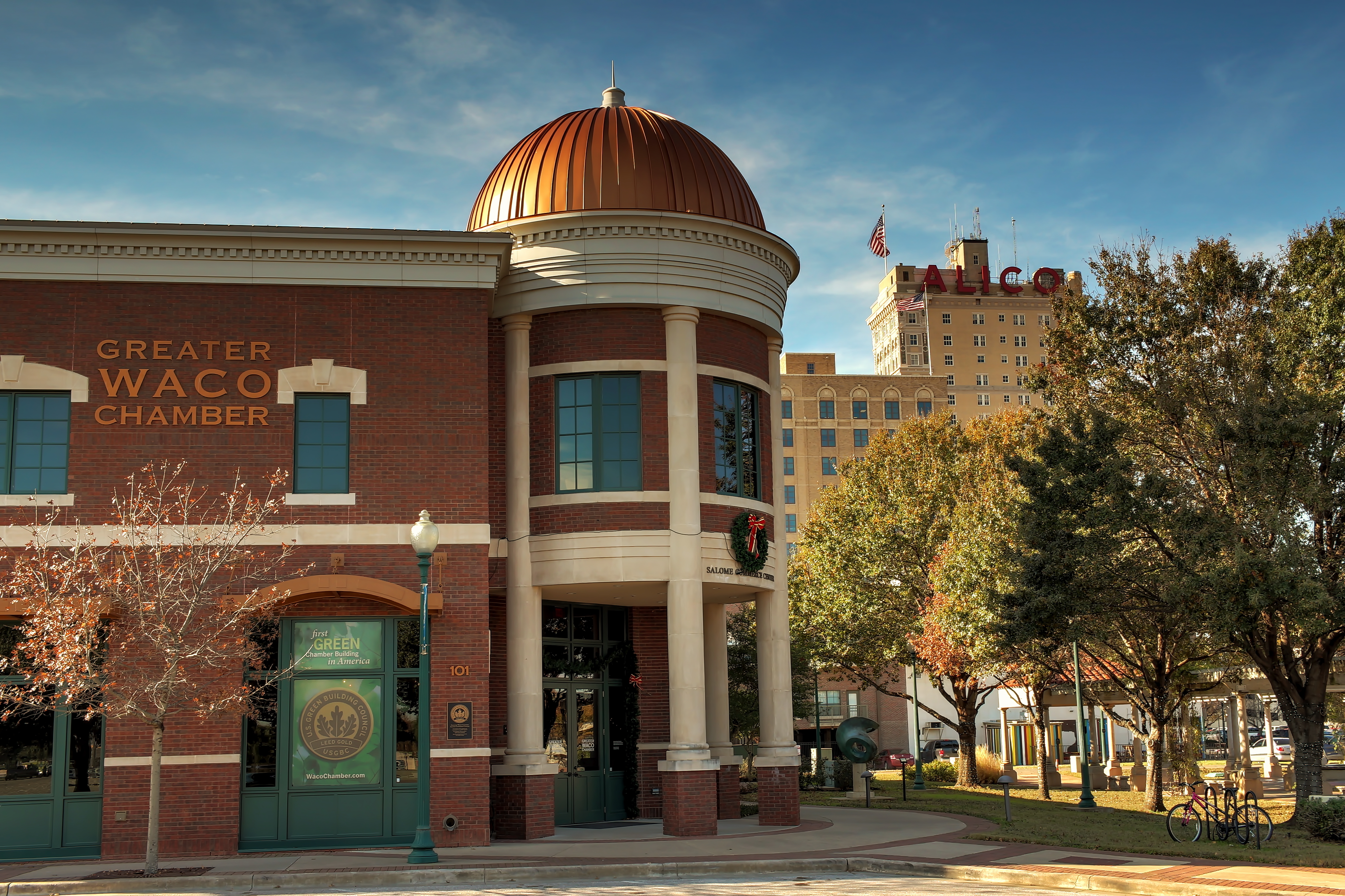 Chamber of Commerce building located in Waco Texas