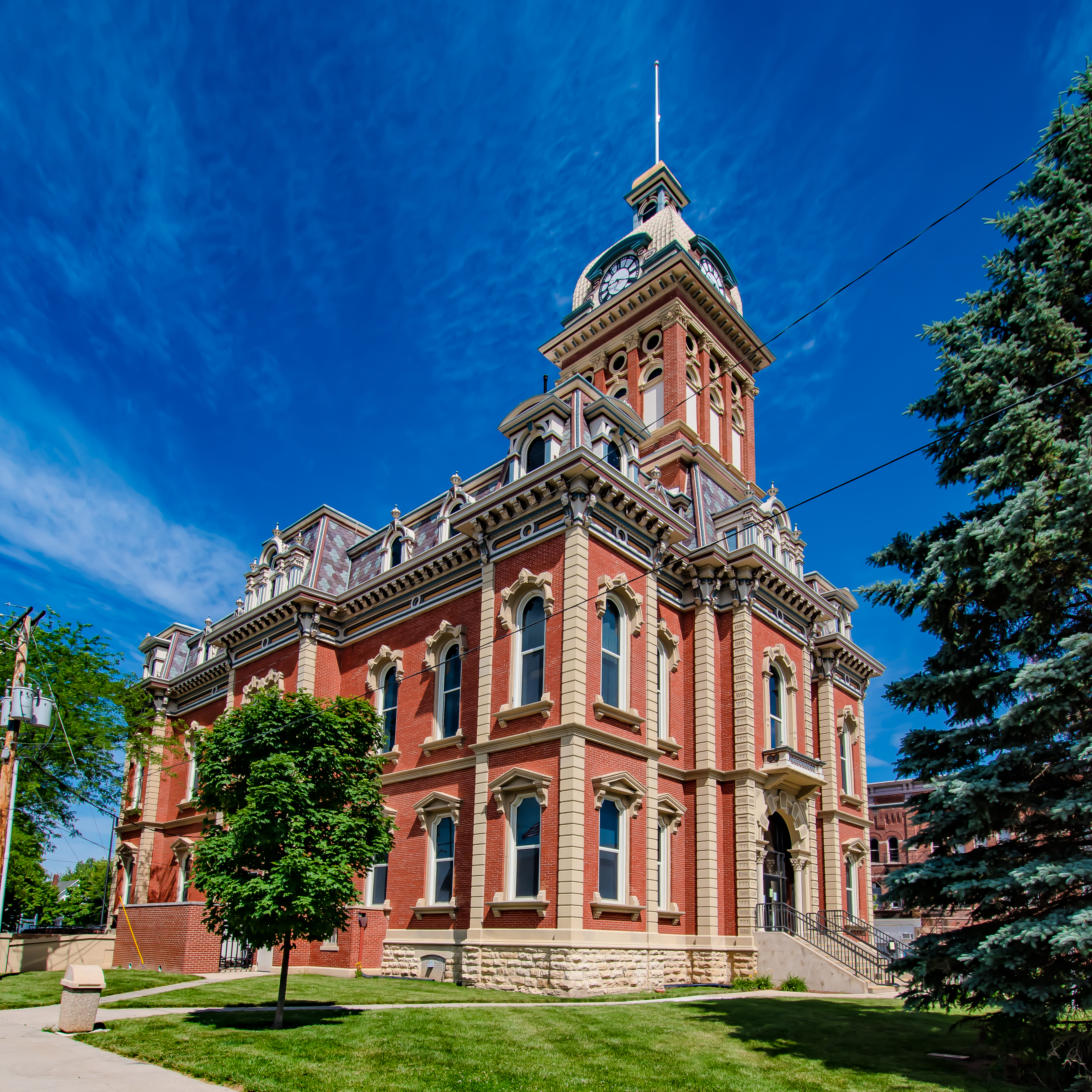 Adams County Courthouse in Decatur Indiana