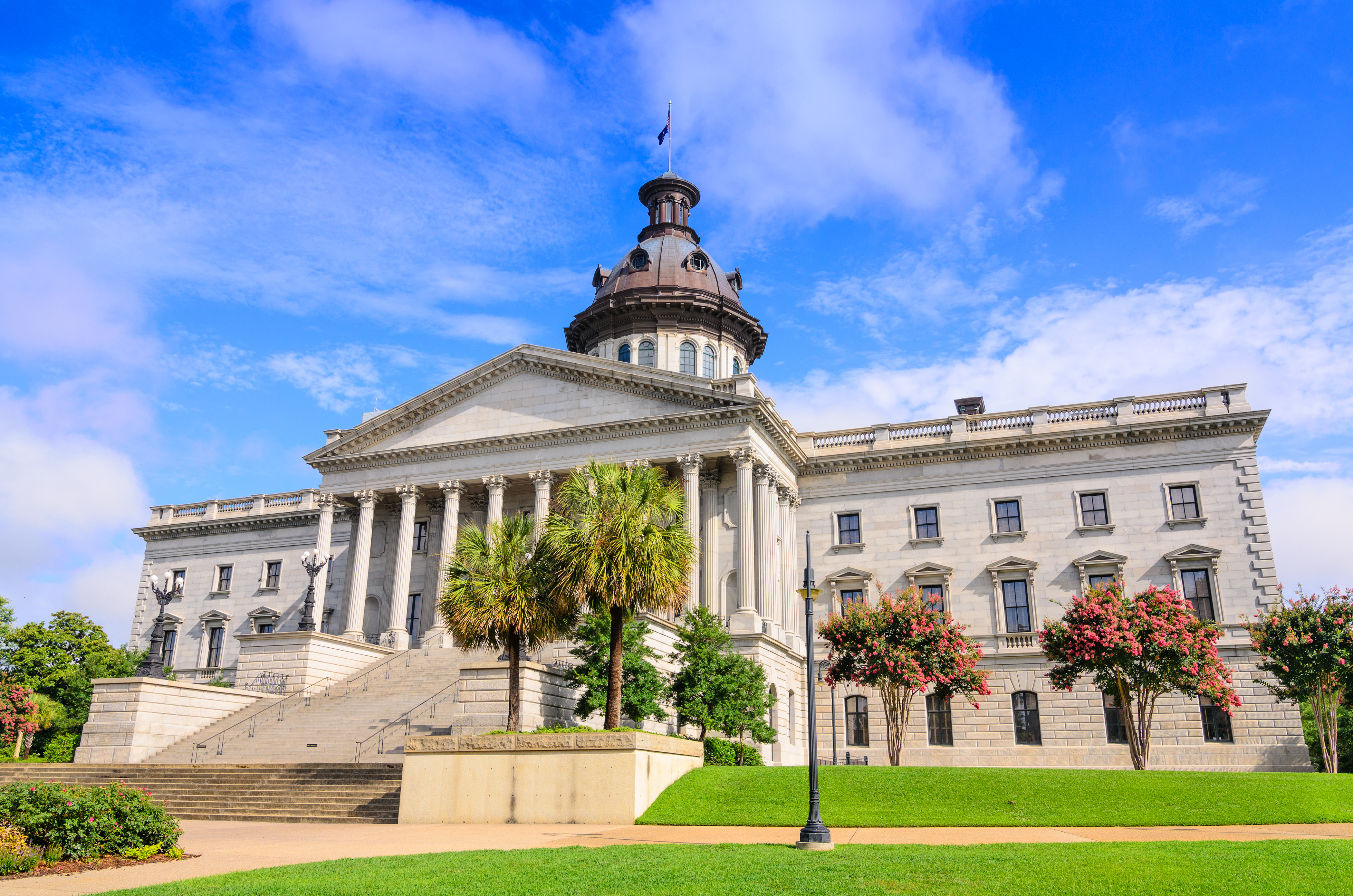 State Capitol Building in Columbia South Carolina