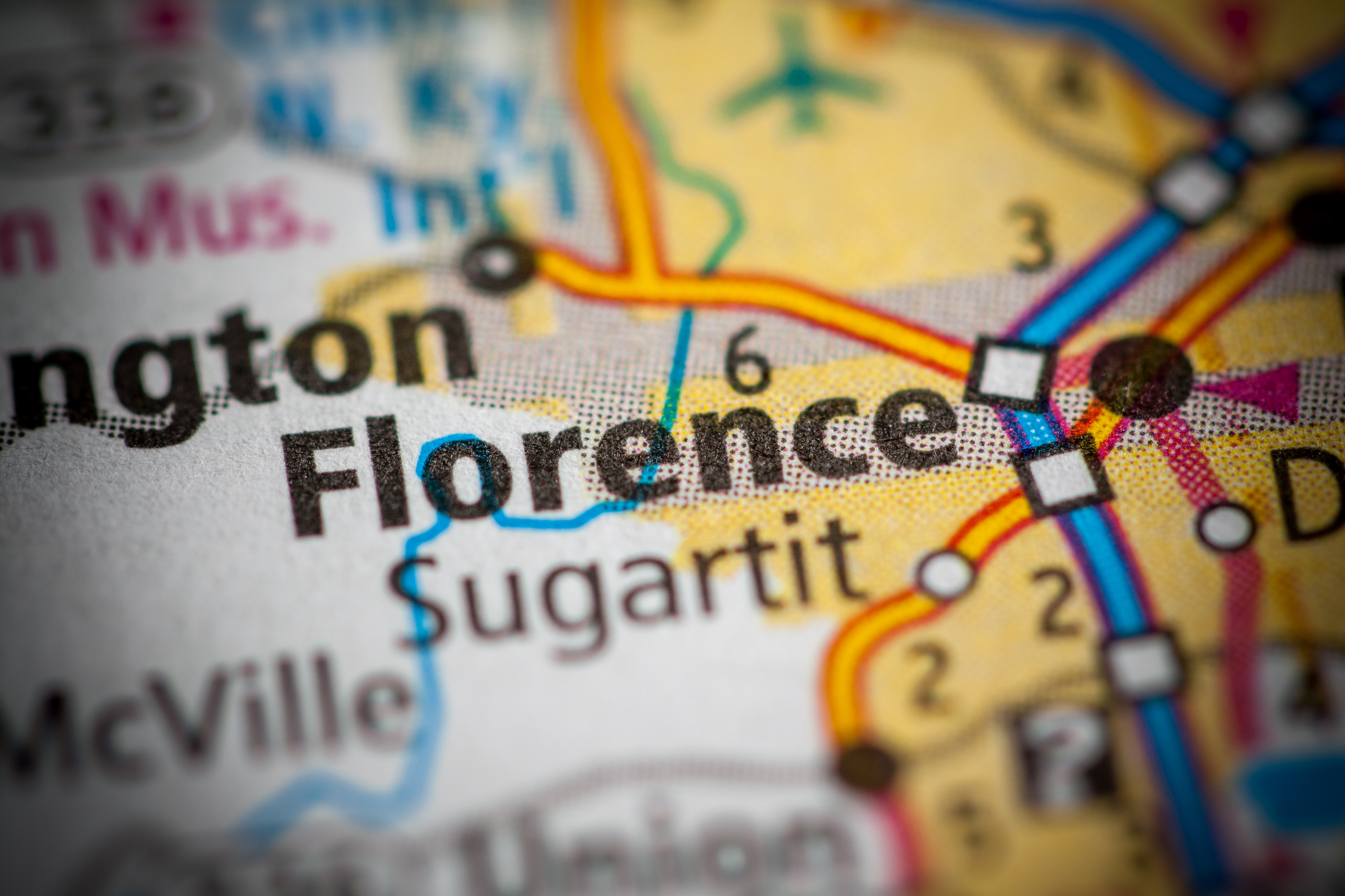 Map of Florence Kentucky