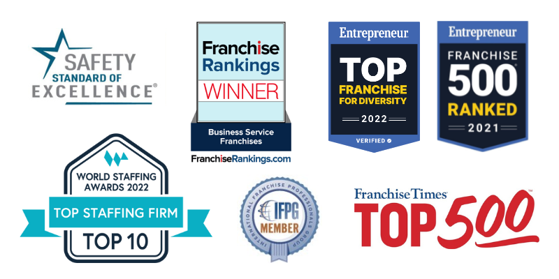 Spherion is proud of our many franchising, diversity, and safety awards
