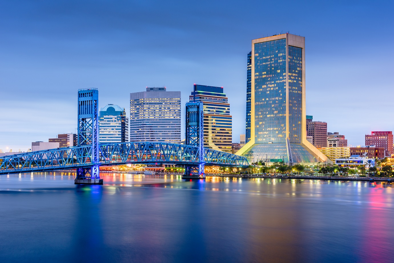 Jacksonville Florida skyline