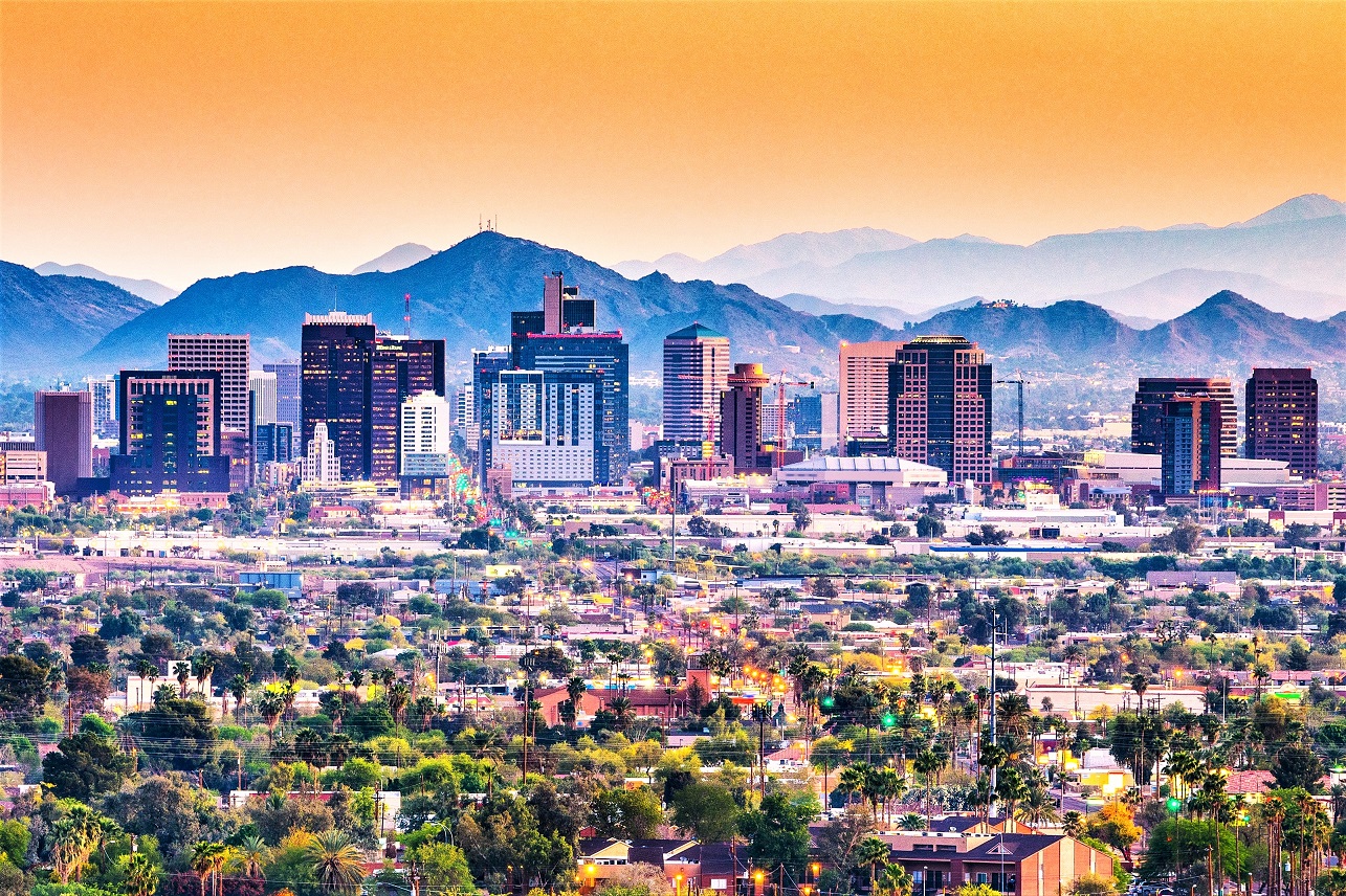 Phoenix Arizona skyline