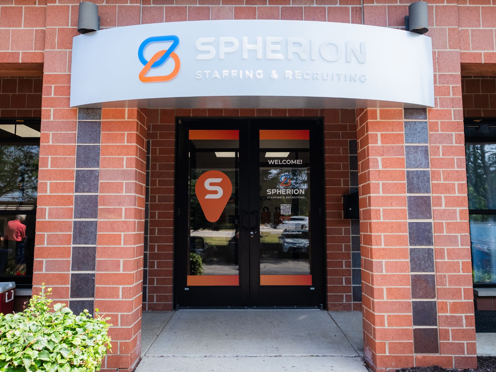 Photo of a Spherion Staffing storefront