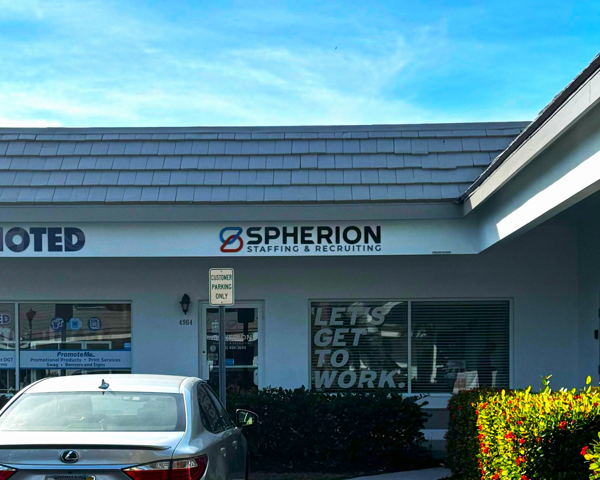 Spherion Naples storefront