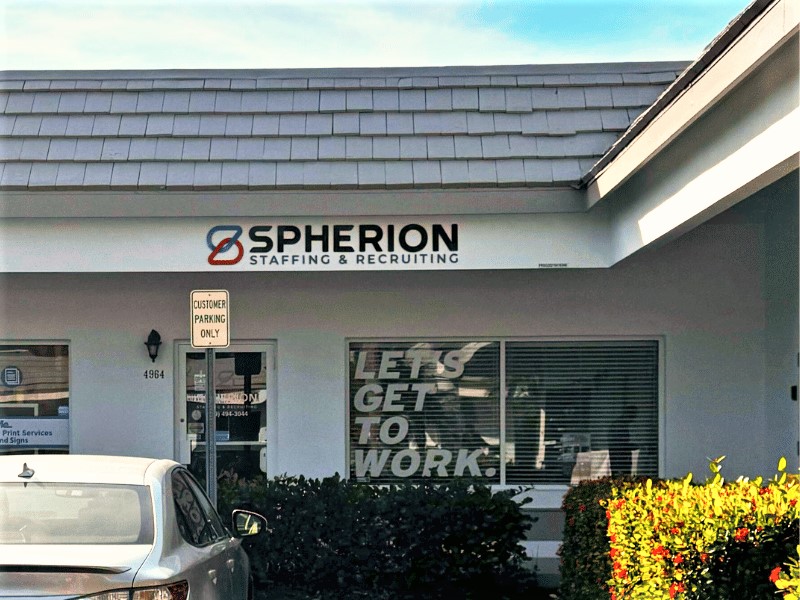 Spherion Naples storefront