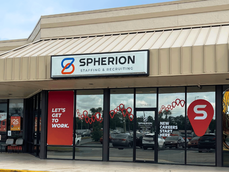 Spherion Leesburg storefront