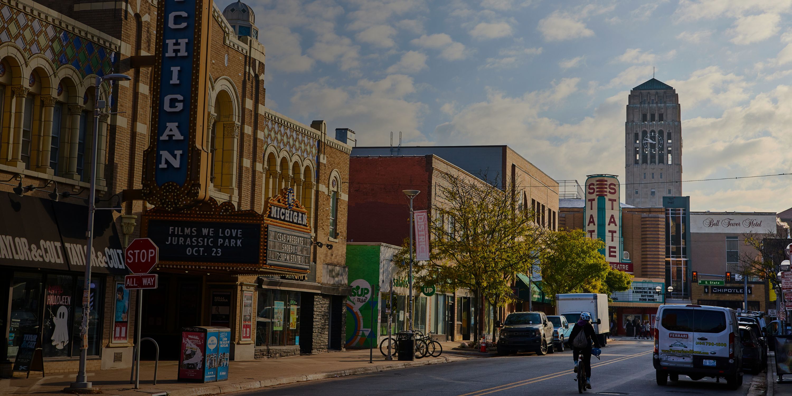 A view of downtown Ann Arbor, MIchigan