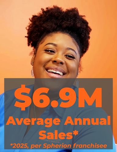 Spherion franchisees earned an average $6.9 million in annual sales in 2025