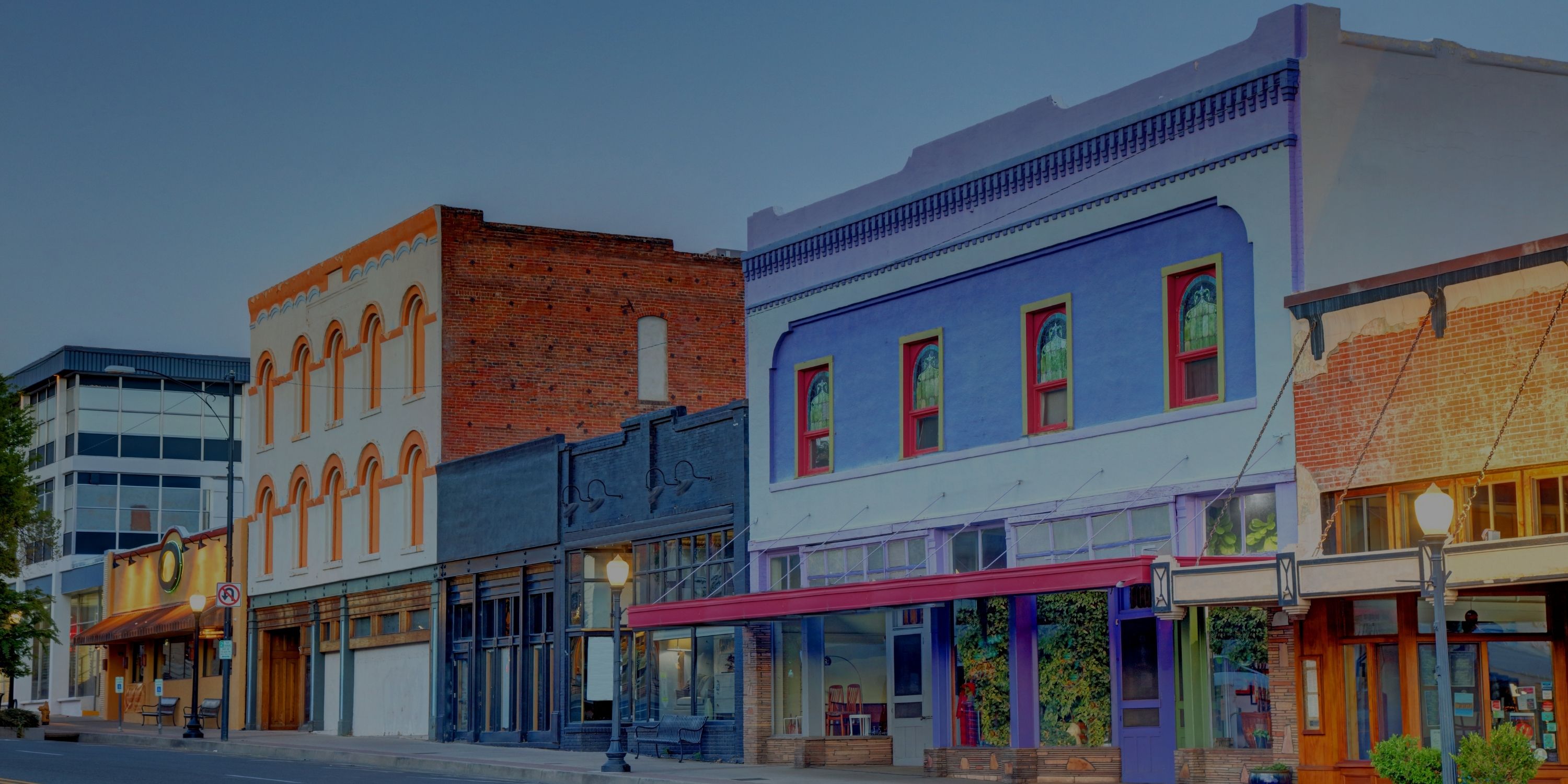 Landscape image of downtown Prescott, Arizona