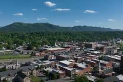 Birds-Eye view of Johnson City, Tennessee