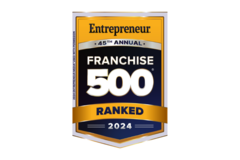 Entrepreneur Franchise 500 logo