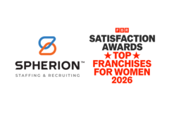 Spherion Staffing is a 2026 Top Franchise for Women
