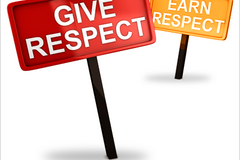Respect: Give and it will be given to you!