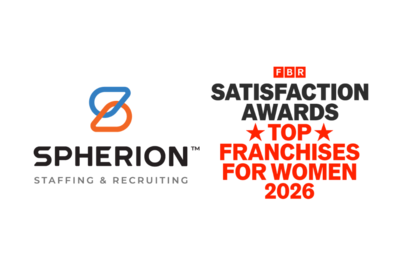 Spherion Staffing is a 2026 Top Franchise for Women