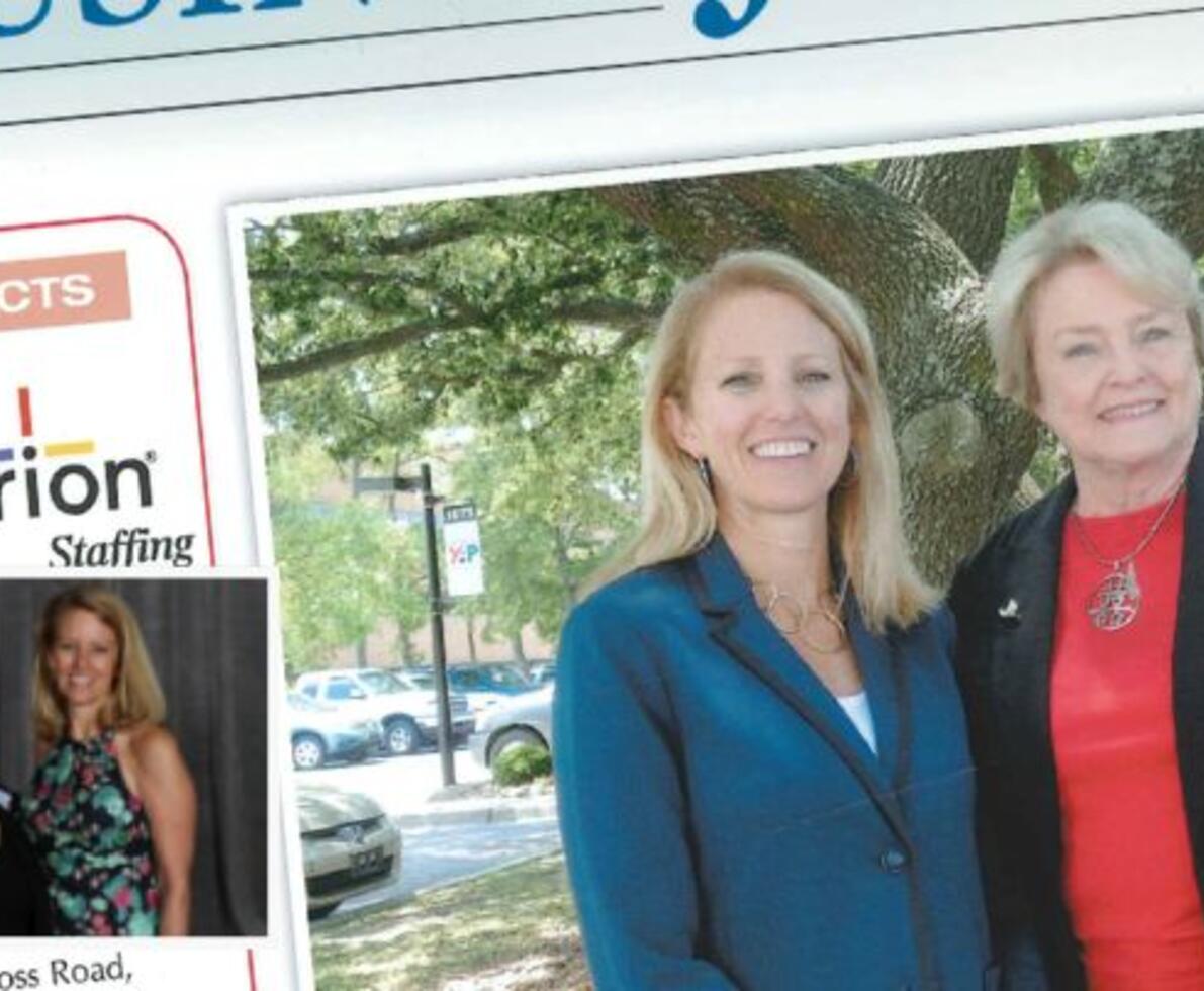 Collage of Mary Barrineau and Pam Thompson