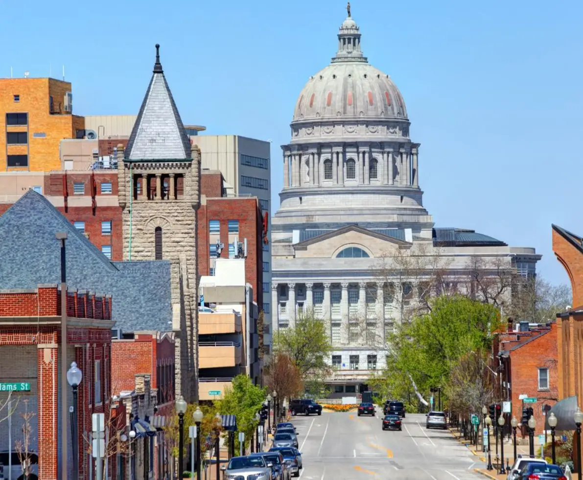 Downtown Jefferson City, Missouri