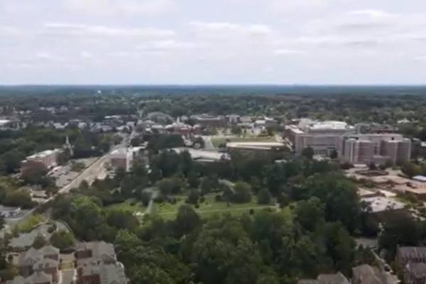 Birds-eye view of Prince William County, Virginia