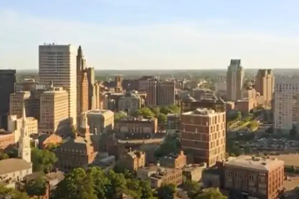 Providence, Rhode Island downtown skyline