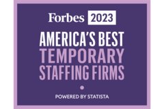 Forbes 2023 Best Temporary Staffing Firms