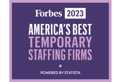 Forbes 2023 Best Temporary Staffing Firms